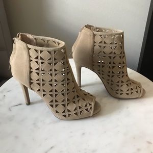 Michael Kors suede booties-size 6